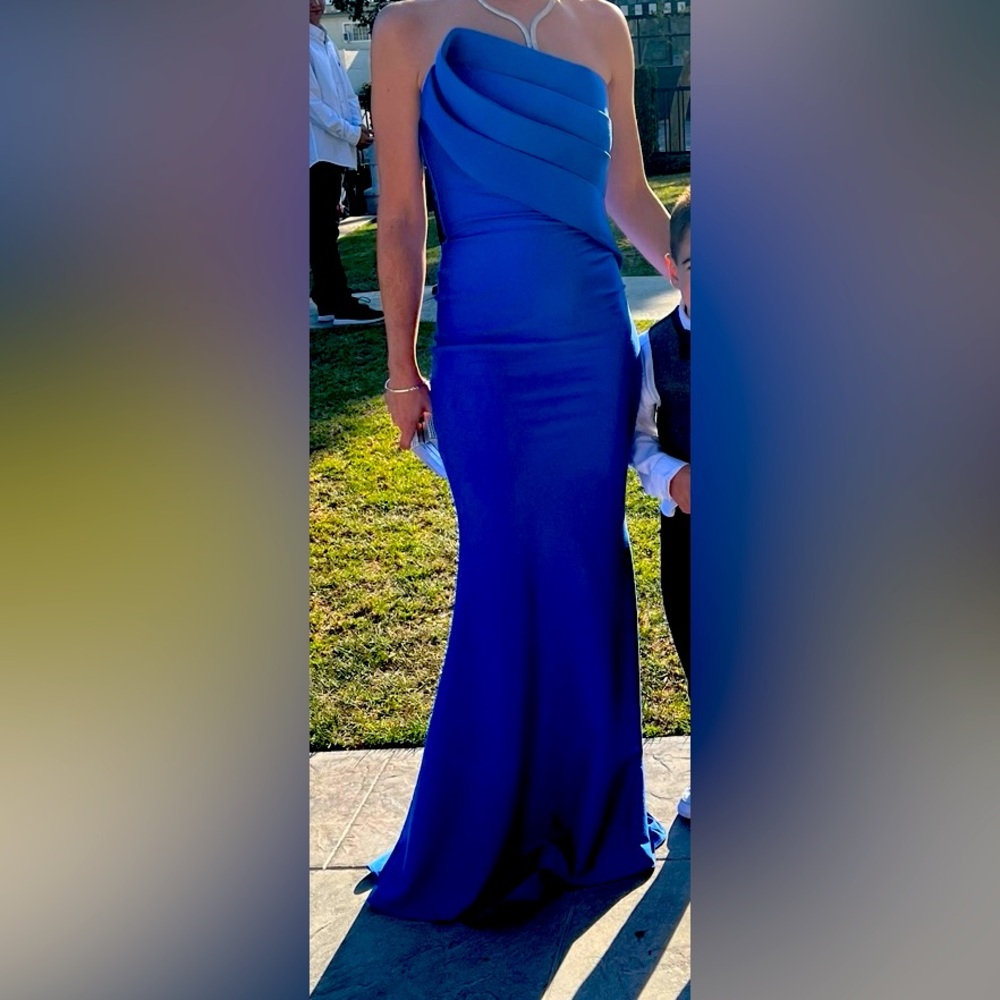 Nicole Bakti Blue Dress worn once